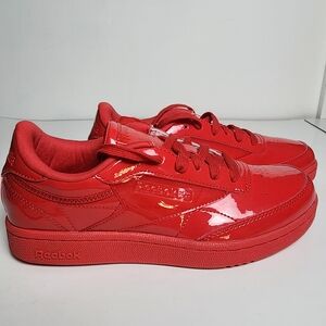 Reebok X Cardi B  Red Patent Sneakers